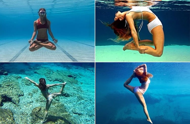 Develop strength and balance with this relaxing form of aquatic exercise