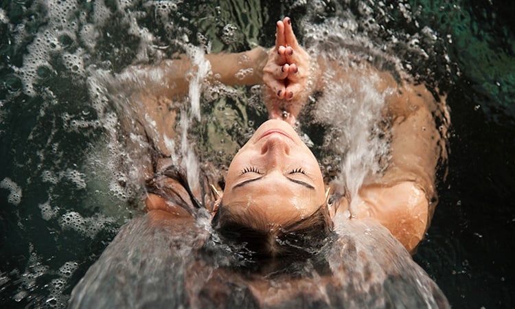 Yoga Under Water