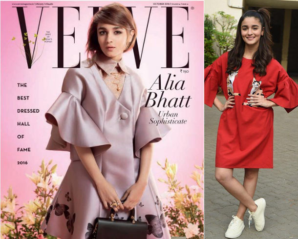 Alia Bhatt rocking short bell sleeves