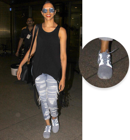 Deepika Padukone With Nike Trainers