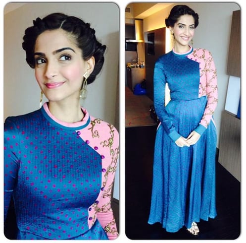 Braids Hairstyle For Sonam