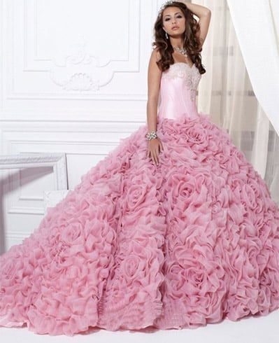 Pink Quinceanera Dress