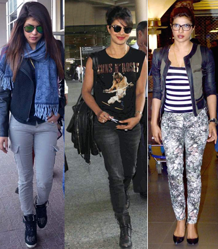 Priyanka Airport Style