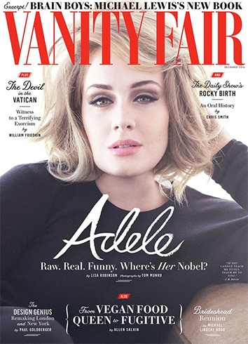 Adele On Vanity Fair