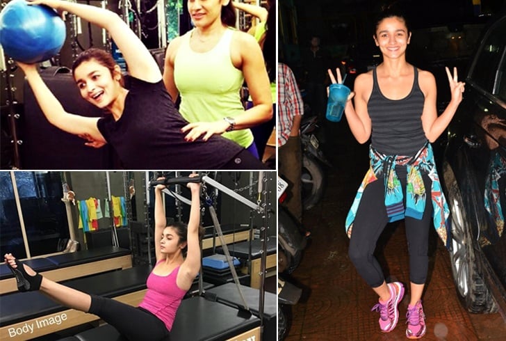 Alia Bhatt Work Out