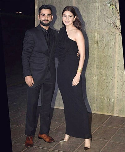 Anushka Sharma and Virat Kohli