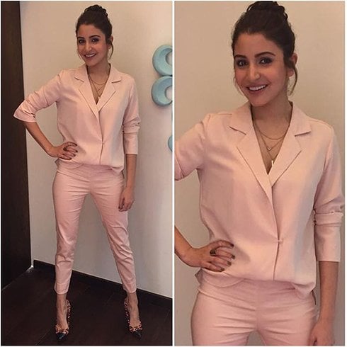 Anushka Sharma Suited Up Style