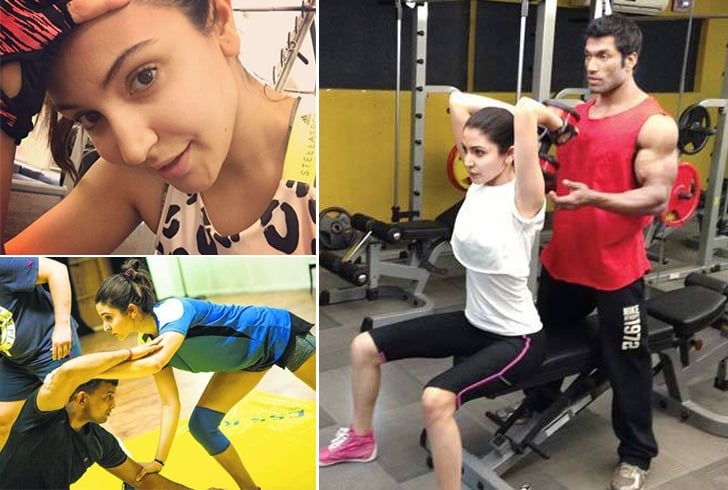 Anushka Sharma Work Out