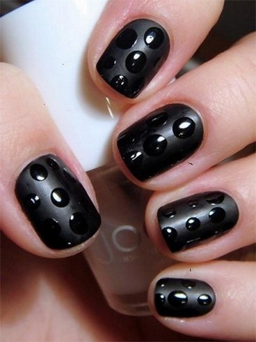 Azature Black Diamond Nail Polish