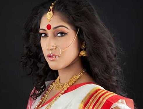 Bengali makeup hairstyle