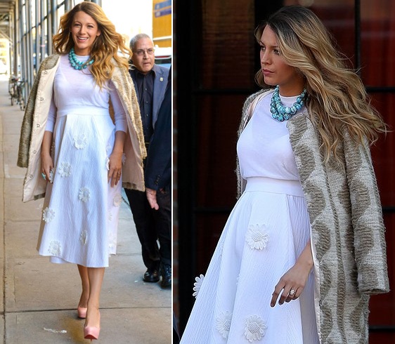 Blake Lively Pregnancy Fashion