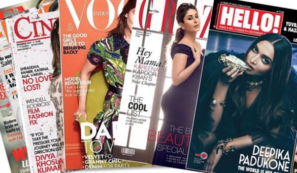 Bollywood Magazine Covers December 2016