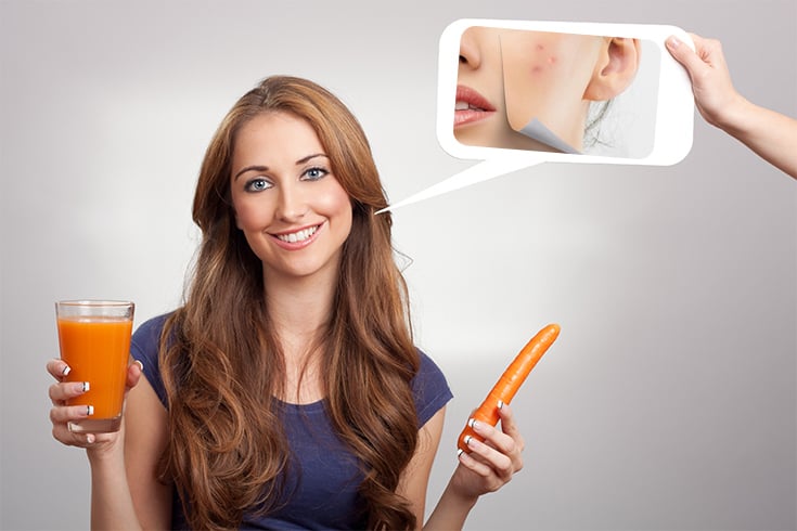 Carrot Juice Skin Uses
