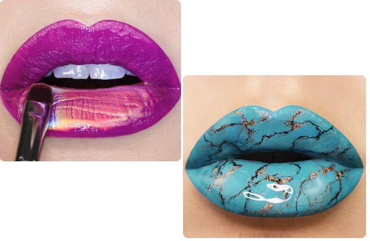 Crystal Lip Art Styles