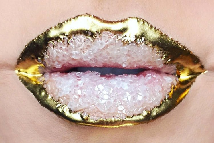 Crystal Lip Art