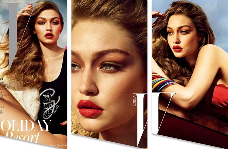 Gigi Hadid Photoshoot On W Magazine