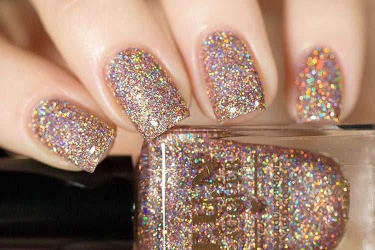 High Drama Glitter Nail Polish For Party Fever