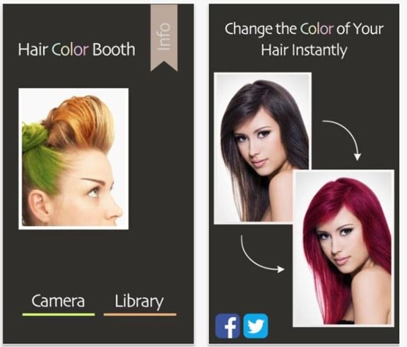 Hair changer apps
