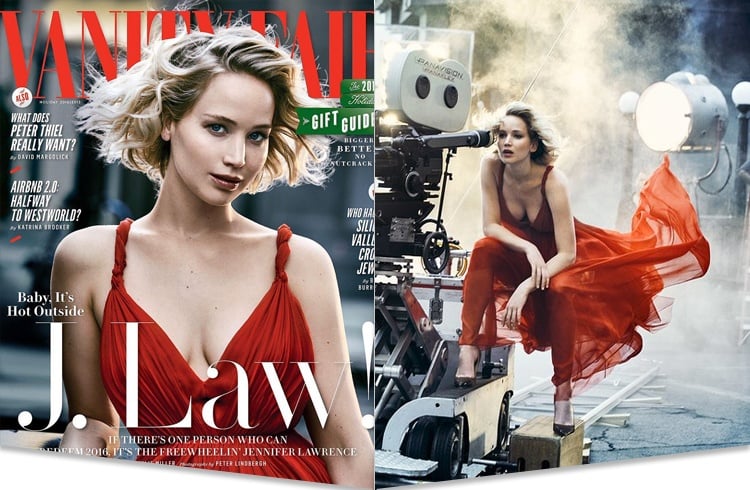 Jennifer Lawrence on Vanity Fair