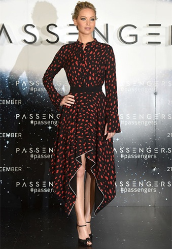 Jennifer Lawrence Passengers-movie