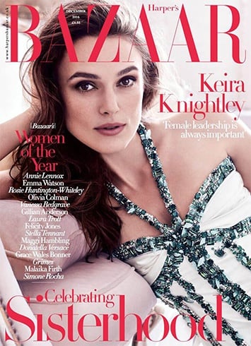 Keira Knightley On Harper’s Bazaar UK