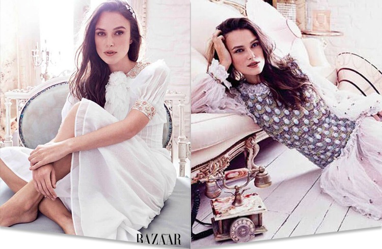 Keira Knightley On Harper’s Bazaar UK