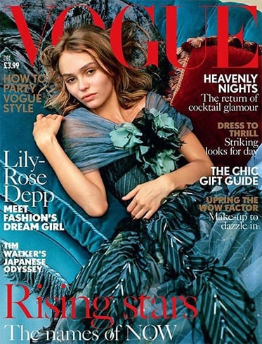 Lily Rose Depp On Vogue