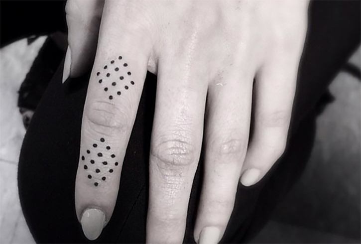 Minimal Geometric Tattoo