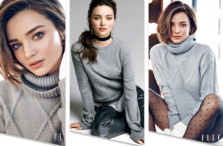 Miranda Kerr Photoshoot On Elle Canada