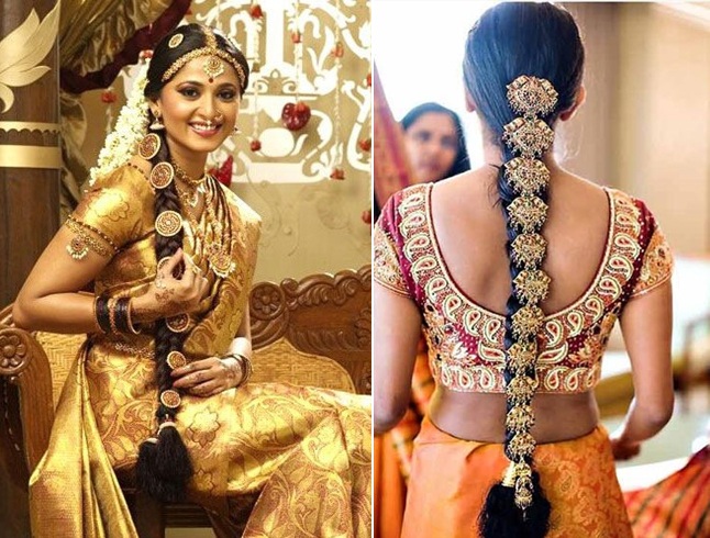 Indian Bridal Hairstyles For Reception That Quintessential The Mingling Of  Style And Traditions