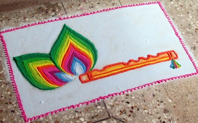 Rangoli Designs For New Year