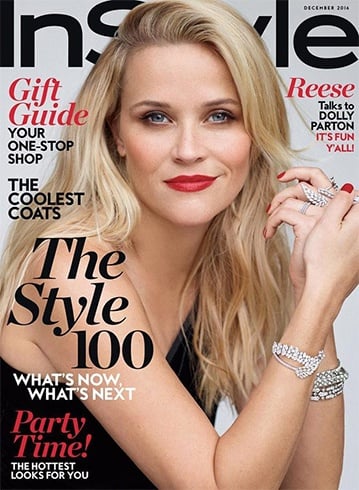 Reese Witherspoon On Instyle