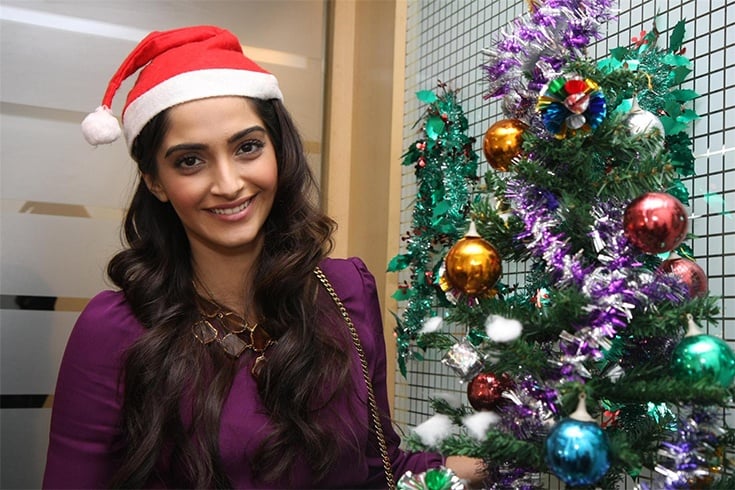 Sonam Kapoor Christmas Style