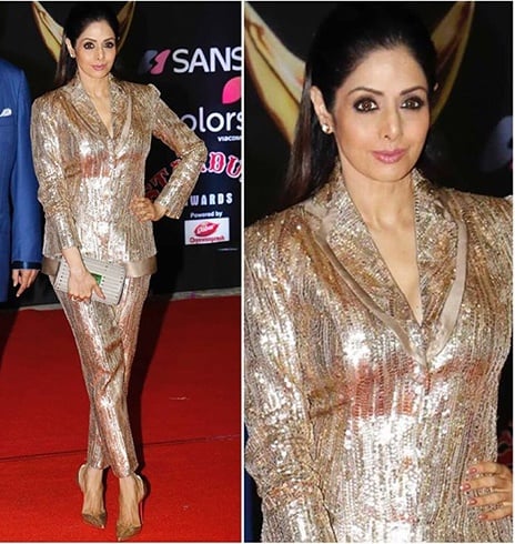 Sridevi at Stardust Awards 2016