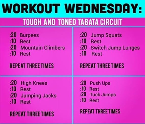 Tabata Workouts For Beginners