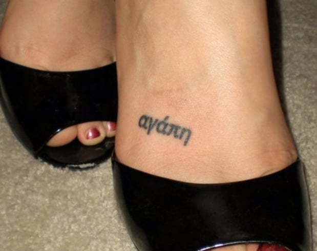 Tattoos For Girls On Foot