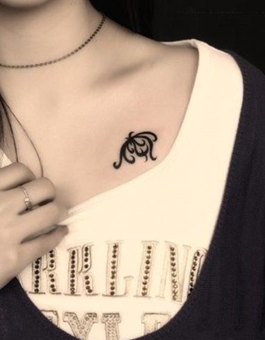 Tattoos For Girls On Neck