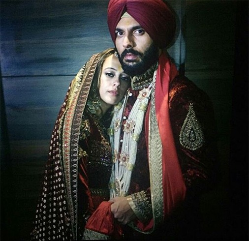 Yuvraj Singh and Hazel