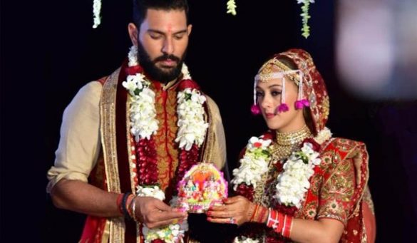 Yuvraj Singh Weds Hazel Keechs