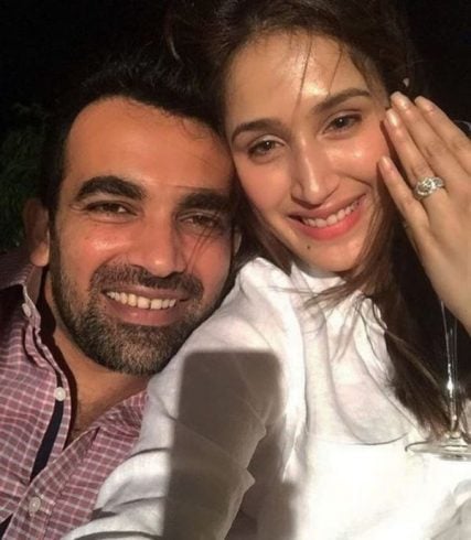 Zaheer Khan and Sagarika Ghatge