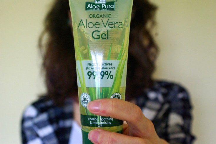 Aloe vera gel for hair growth