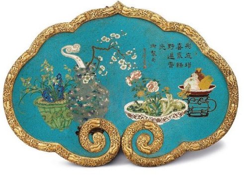 Cloisonne Enamel Painting