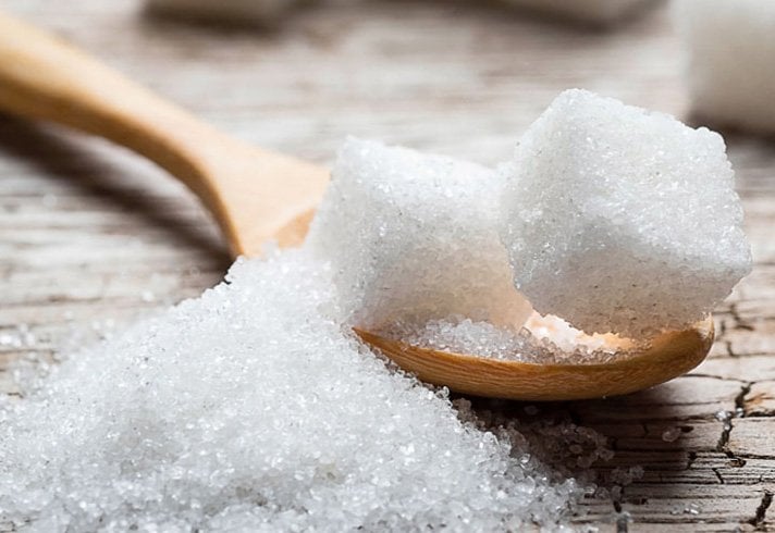 Cut the sugar for reduce pimples