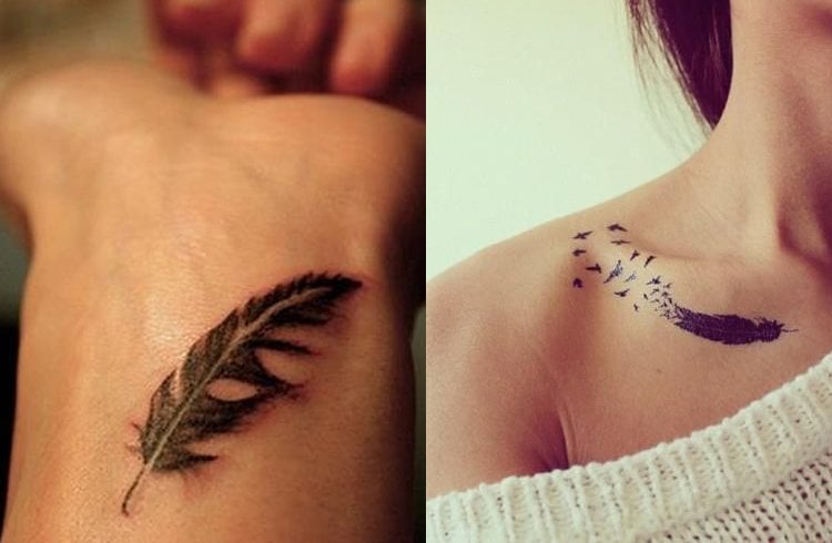 25 Feather Tattoo Designs  Meaning 2023  The Trend Spotter