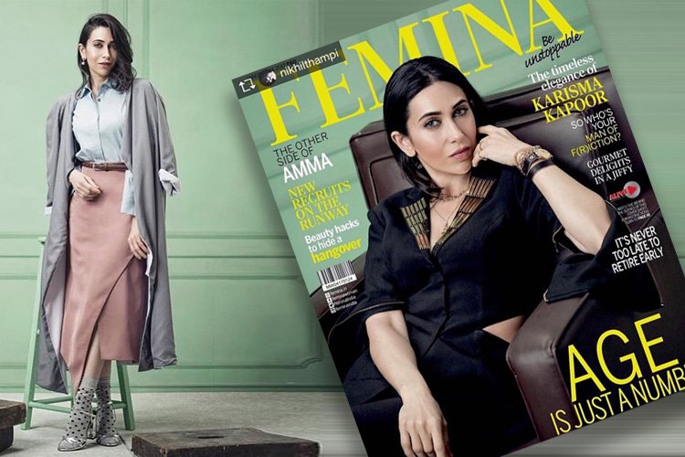 Femina Captivates Us With Karisma Kapoor