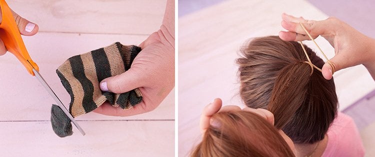 How to do a sock bun