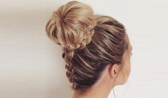 Sock bun for women