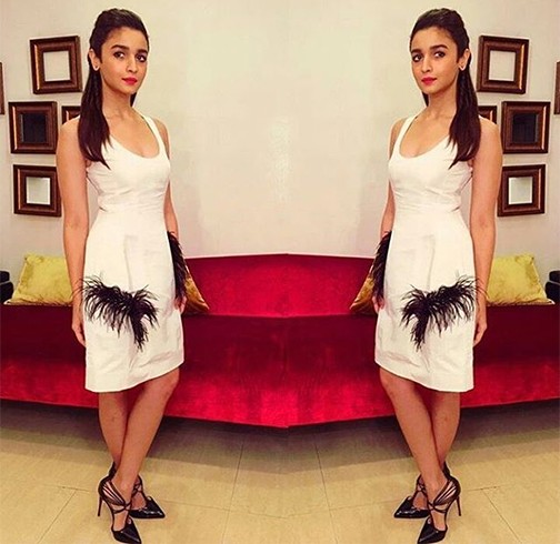 Alia Bhatt In Prabal Gurung