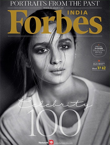Alia Bhatt on Forbes