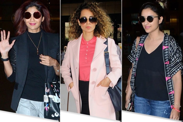 Celebs Latest Airport Fashion 